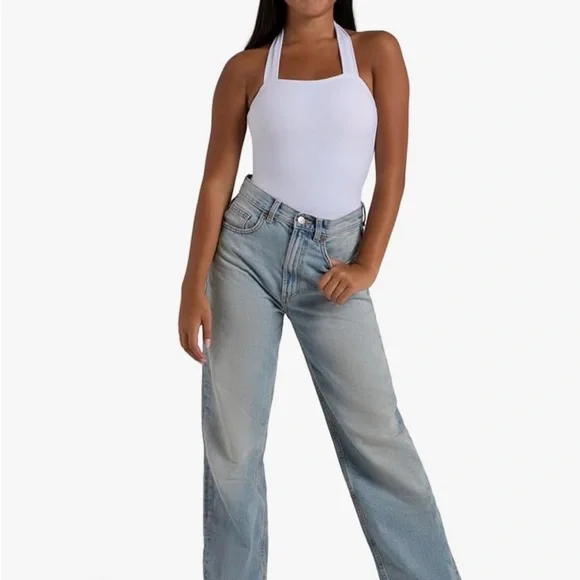 NWT Capezio Halter Leotard White ⚪️ Size Small - Picture 4 of 5